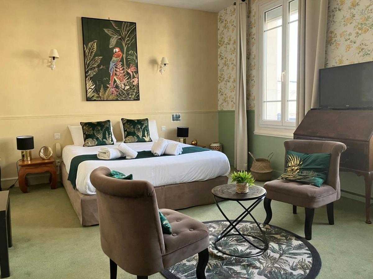 Hotel De La Cote Fleurie Deauville Exteriör bild